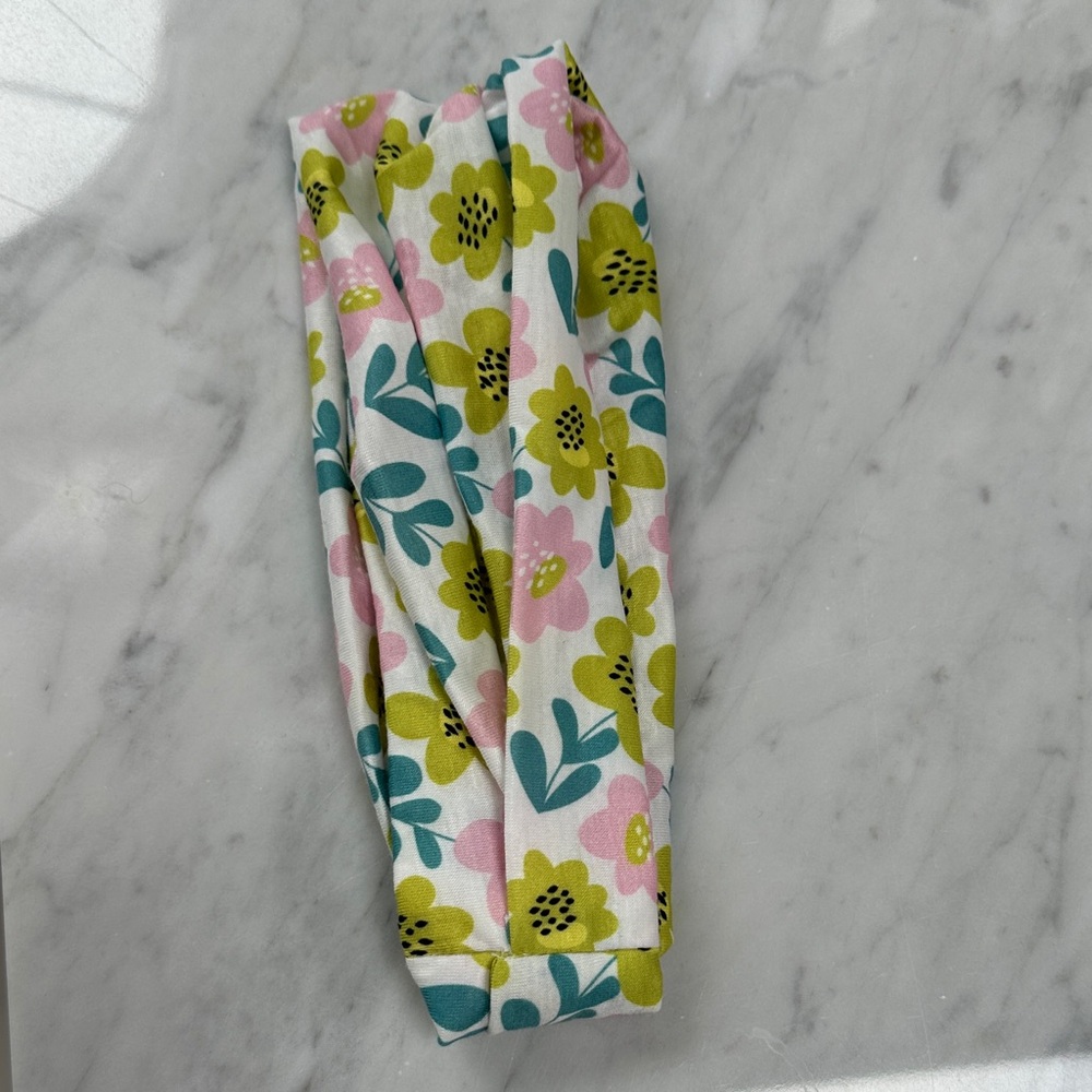 Floral Soft Headband NWOT